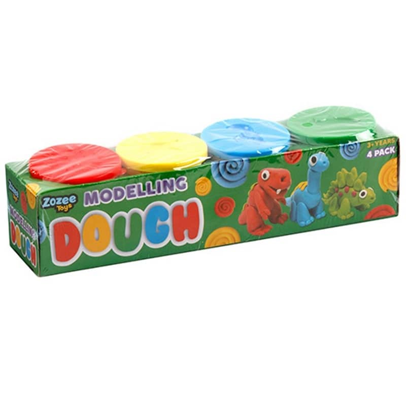 Modelling Play Dough 4pk (4 Colours) Toys - NextParty