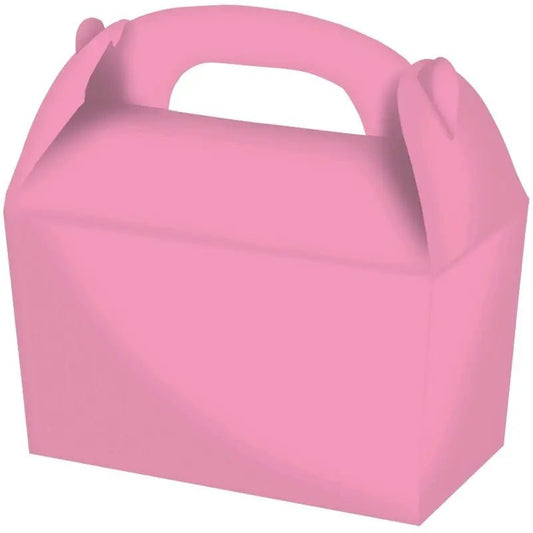 New Pink Gable Boxes 4pk 15cm x 17.5cm x 10cm - NextParty