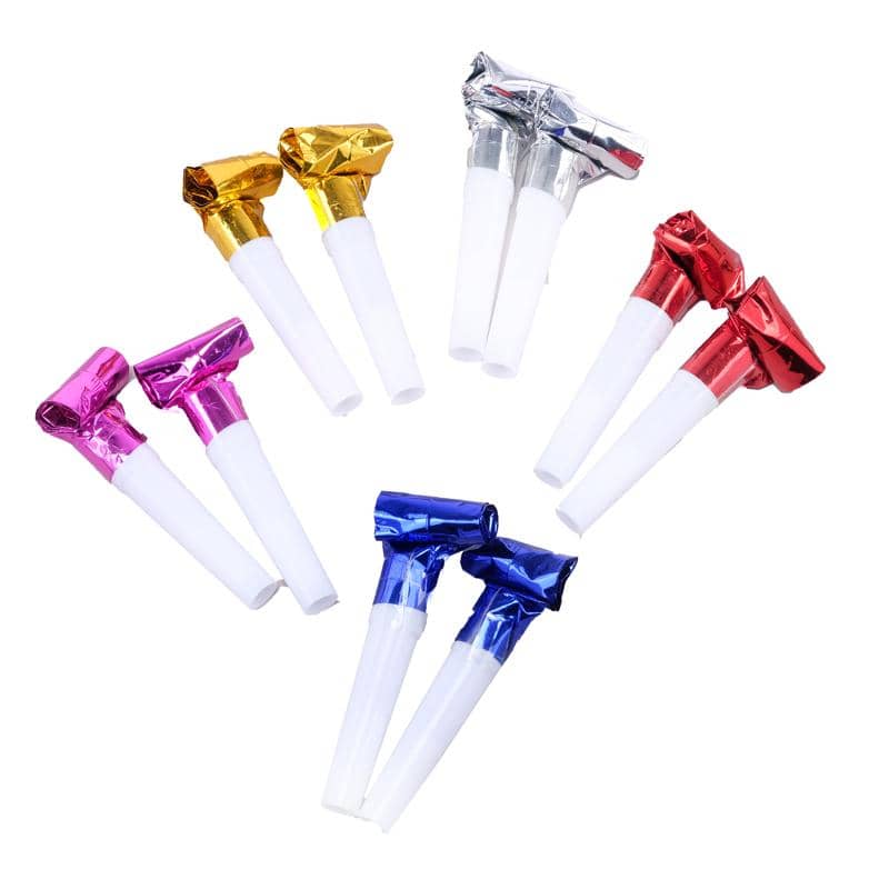 Party Blowouts 10pk Assorted Colours Party Favours - NextParty