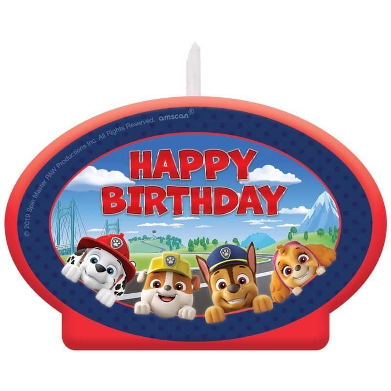 PAW Patrol Birthday Candle 11CM - NextParty