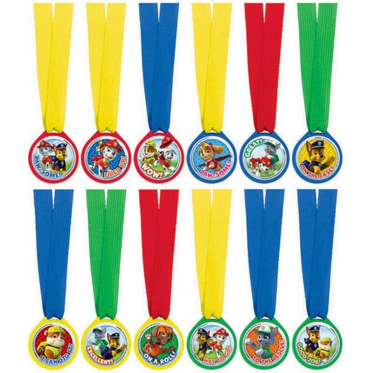 PAW Patrol Mini Award Medals 12pk Party Favours - NextParty