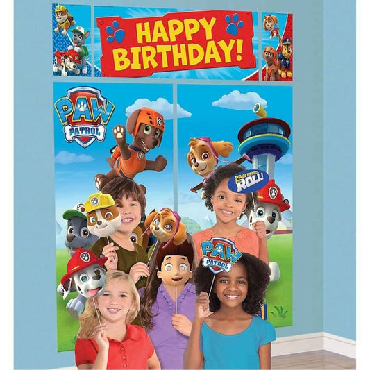 PAW Patrol Scene Setter With 12 Photo Props - NextParty