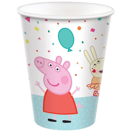 Peppa Pig Paper Cups 8pk Tableware - NextParty