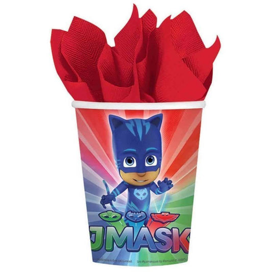 PJ Masks Paper Cups 8pk - NextParty