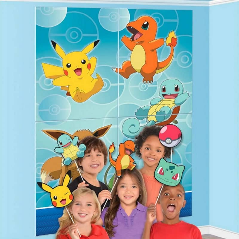 Pokemon Classic Scene Setter With 12 Photo Props - NextParty