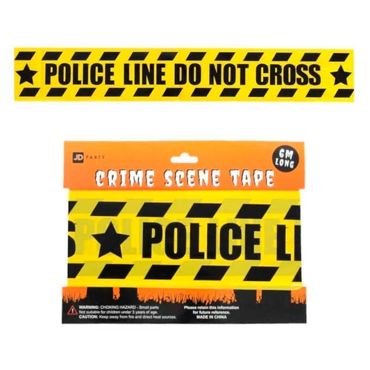 Police Line Do Not Cross Tape 6M Halloween Crime Scene - NextParty