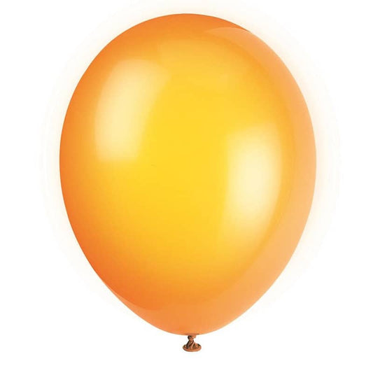 Premium Citrus Orange Latex Balloons 30cm (12") 10pk - NextParty