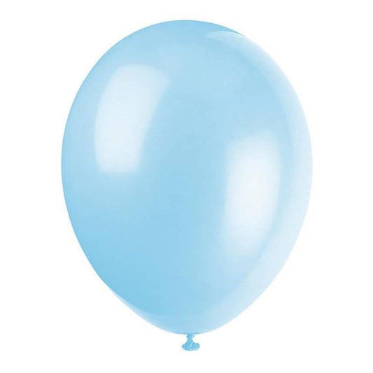 Premium Cool Blue Latex Balloons 30cm (12") 10pk - NextParty