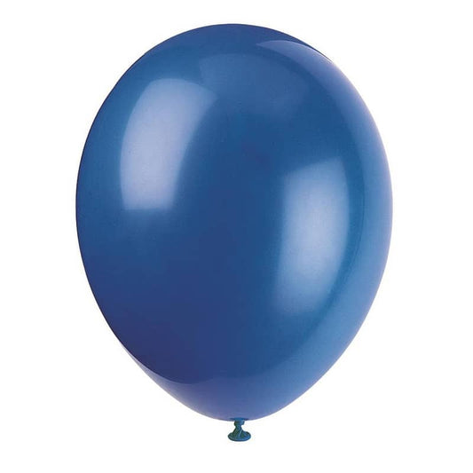 Premium Evening Blue Latex Balloons 30cm (12") 10pk - NextParty