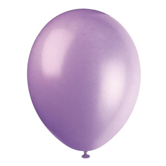 Premium Lilac Lavender Latex Balloons 30cm (12") 10pk - NextParty