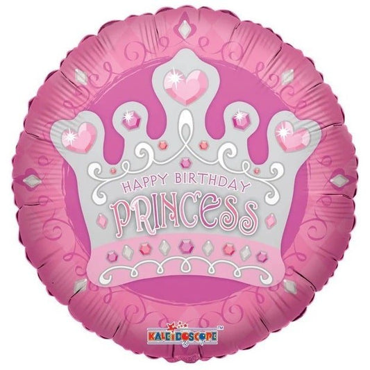 Princess Tiara Foil Balloon 45cm (18") - NextParty