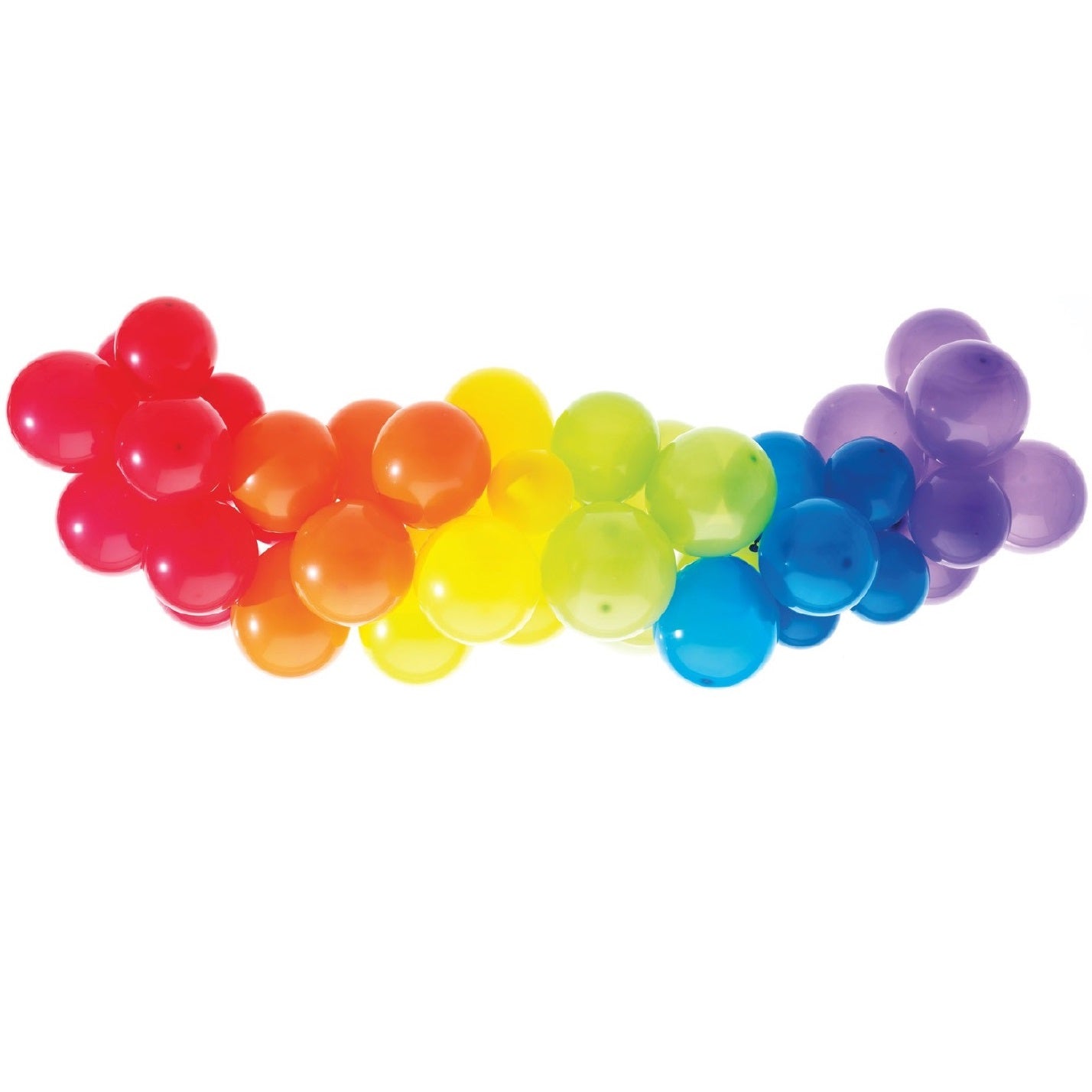 Rainbow Balloon Garland Arch Kit 40pcs Multi - coloured - NextParty