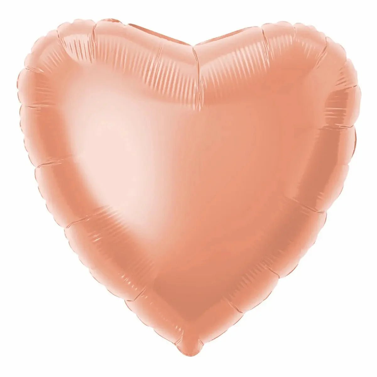 Rose Gold Heart Shape Foil Balloon 45cm (18") - NextParty