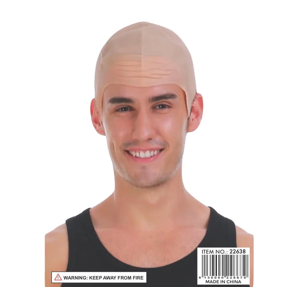 Rubber Bald Cap Costume Accessories - NextParty