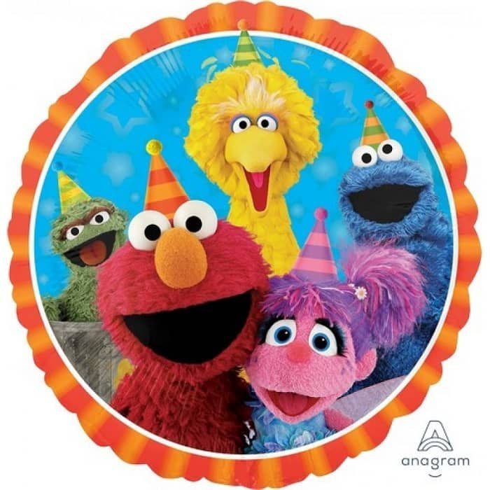 Sesame Street Foil Balloon 43cm (17") - NextParty