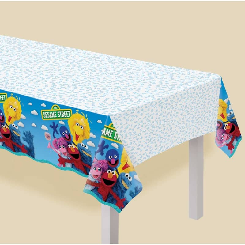 Sesame Street Plastic Table Cover Tablecloth - NextParty