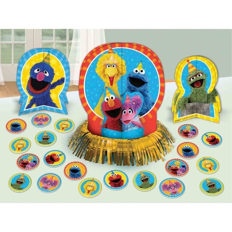 Sesame Street Table Decorating Kit 23pk - NextParty