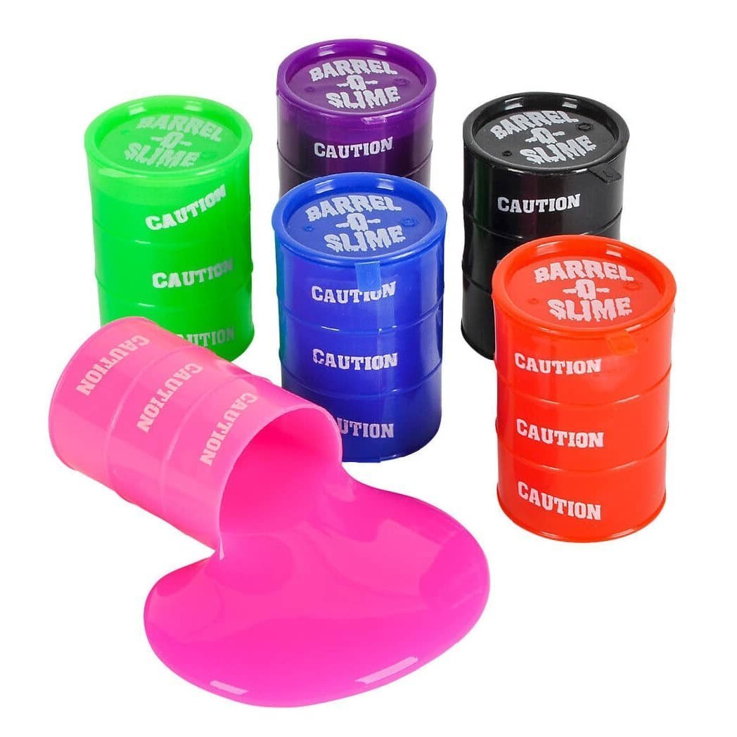 Slime In A Barrel 110g 6pk Party Favours - NextParty