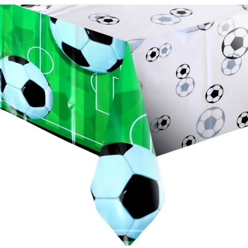 Soccer Ball Plastic Table Cover Tablecloth - NextParty