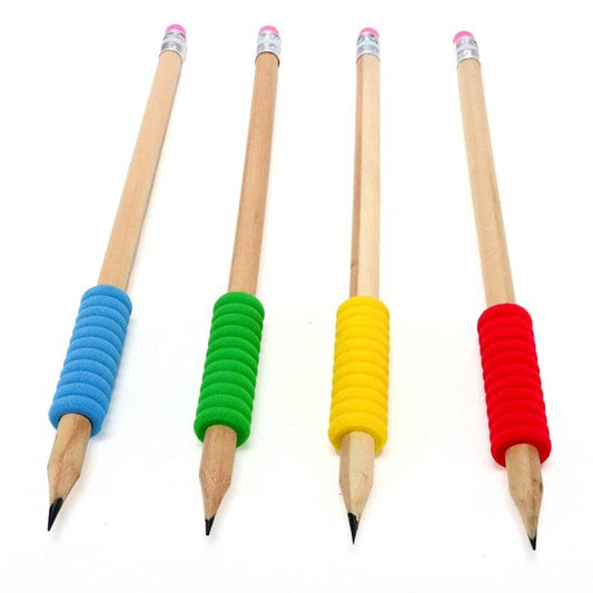 Soft Grip HB Pencils With Eraser 18CM 4pk - NextParty