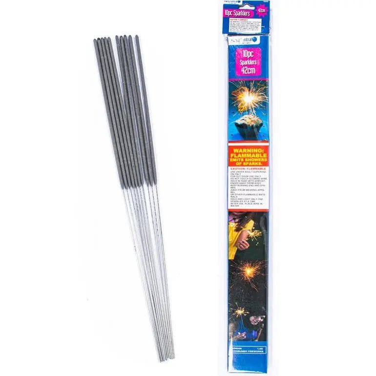 Sparklers 42cm 10pk Birthday Party Activities - NextParty