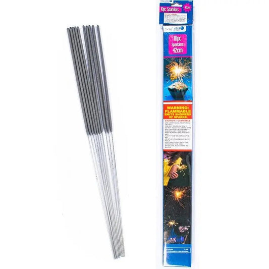 Sparklers 42cm 10pk Birthday Party Activities - NextParty