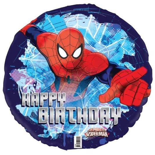 Spider - Man Foil Balloon 45CM (18") Round - NextParty