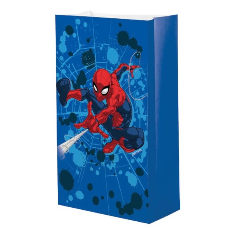 Spider - Man Paper Party Bags 8pk - NextParty