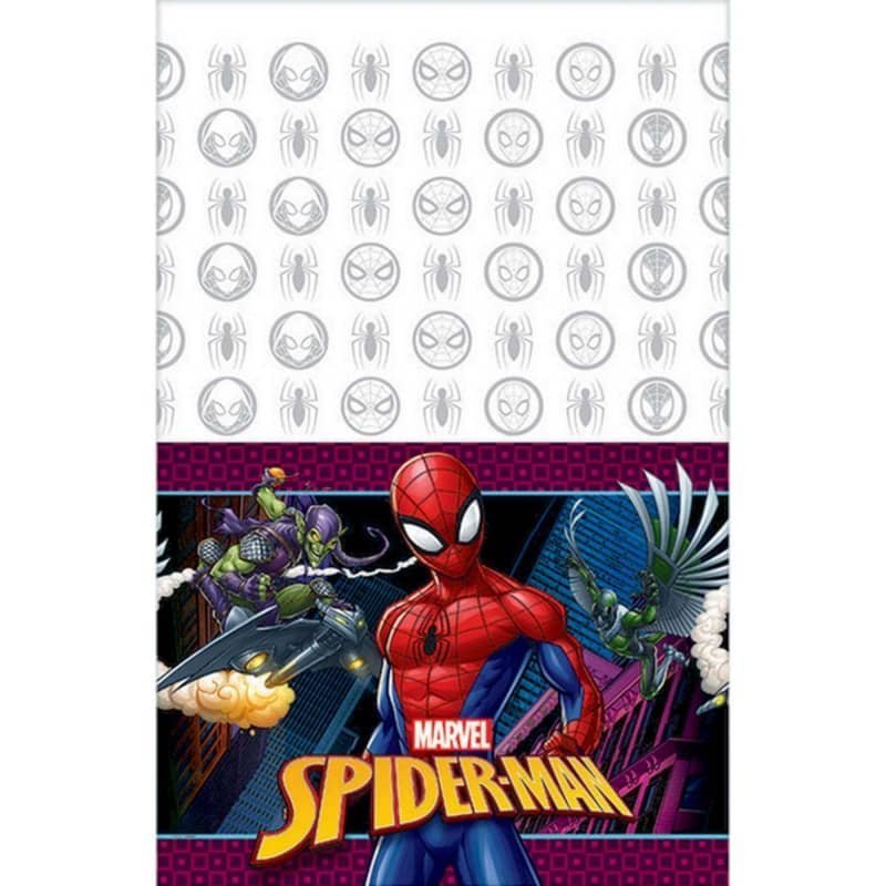 Spider - Man Plastic Table Cover Tablecloth 1.37m x 2.43m - NextParty