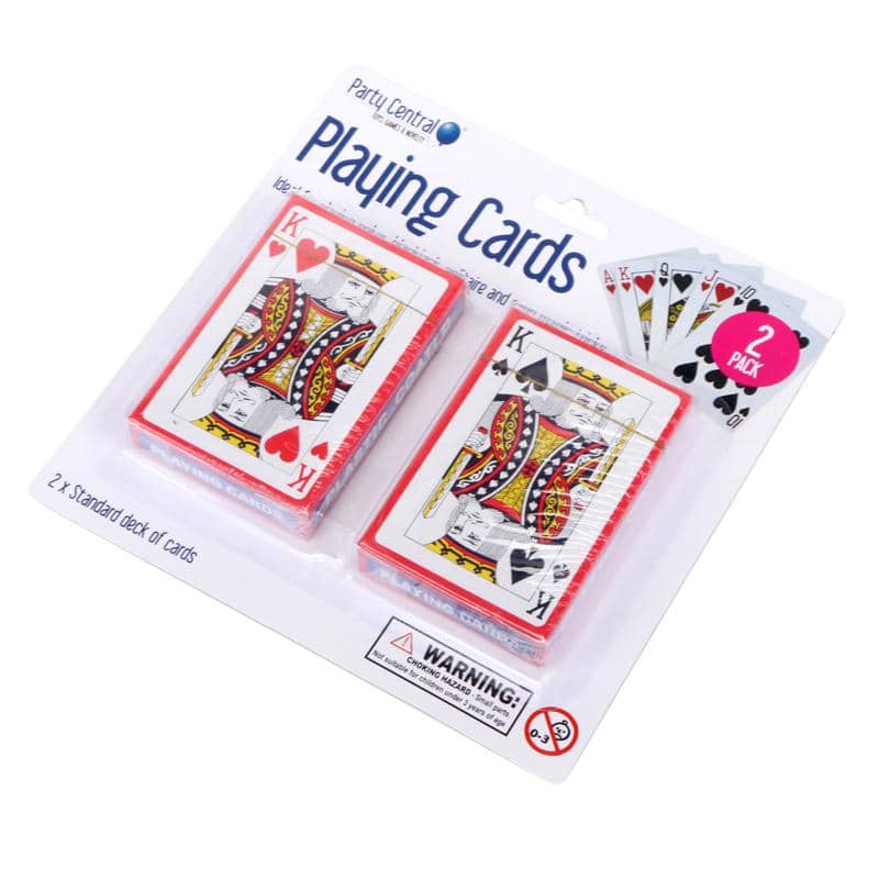 Standard Deck Playing Cards 2pk Solitaire Magic Casino Poker Pack - NextParty