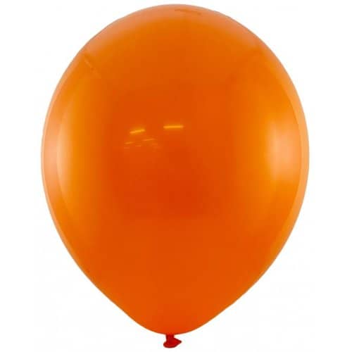 Standard Orange Latex Balloons 30cm (12") 25pk - NextParty