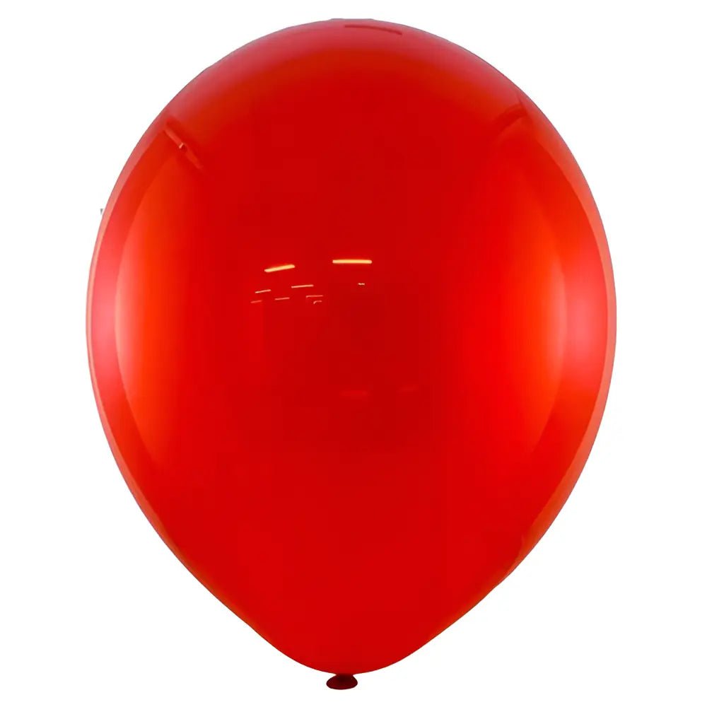 Standard Red Latex Balloons 30cm (12") 25pk - NextParty