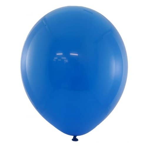 Standard Royal Blue Latex Balloons 30cm (12") 25pk - NextParty