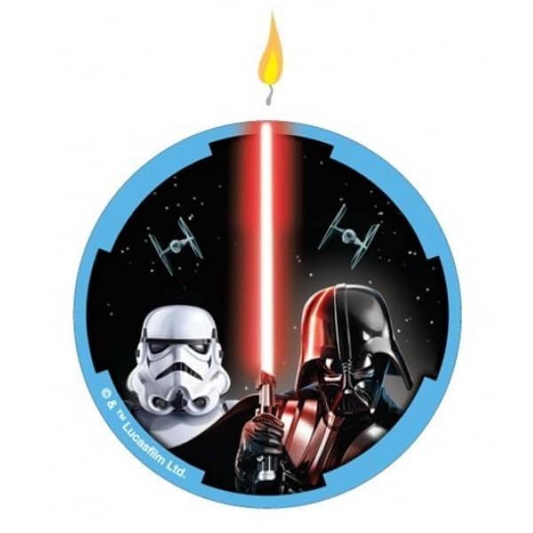 Star Wars Classic Birthday Candle 1pk - NextParty