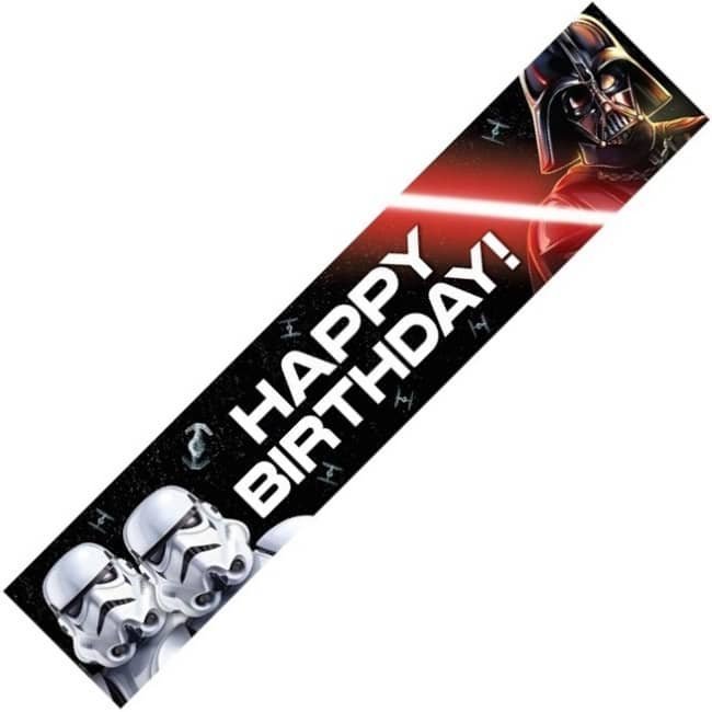 Star Wars Classic Plastic Party Banner 1.5M - NextParty