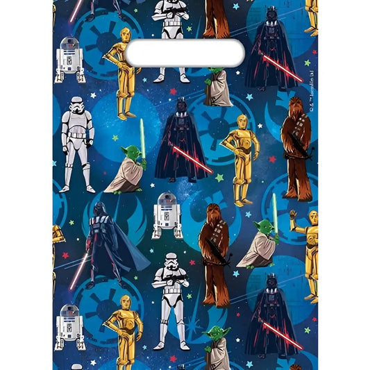 Star Wars Plastic Party Bags 8pk - NextParty