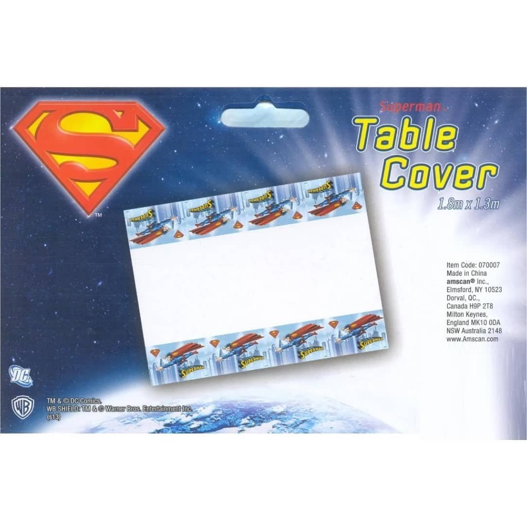 Superman Table Cover Tablecloth - NextParty