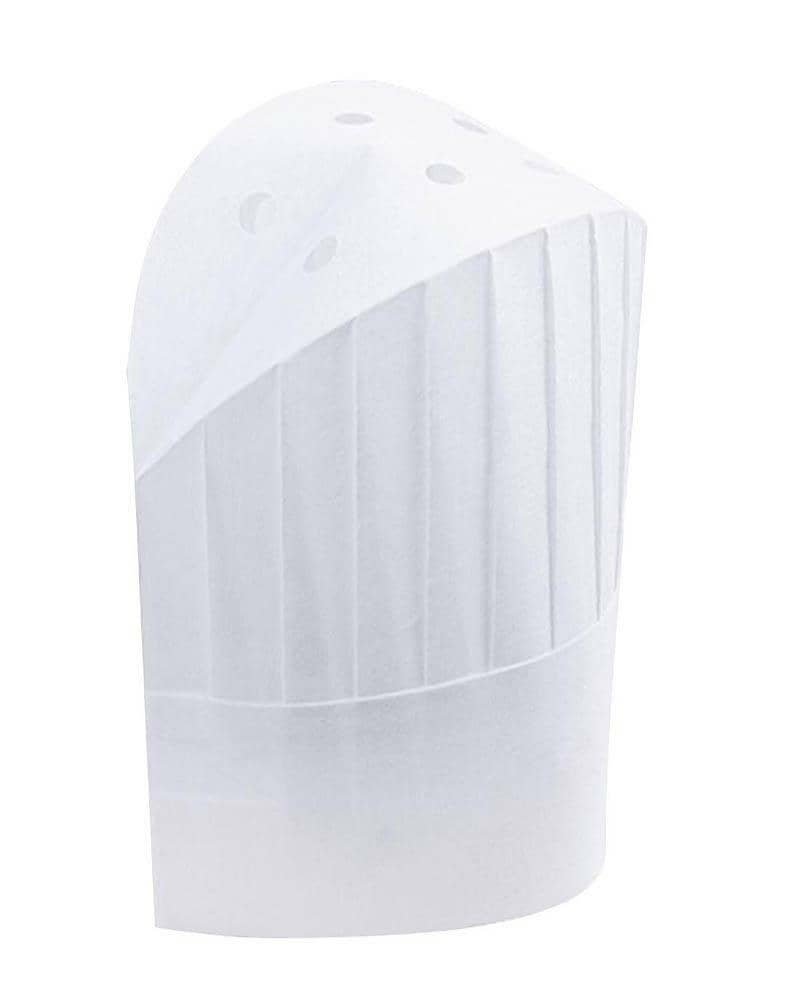 Tall White Chefs Hat Party Accessories - NextParty