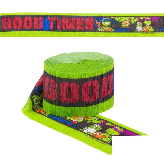 Teenage Mutant Ninja Turtles Crepe Streamer 9M TMNT - NextParty