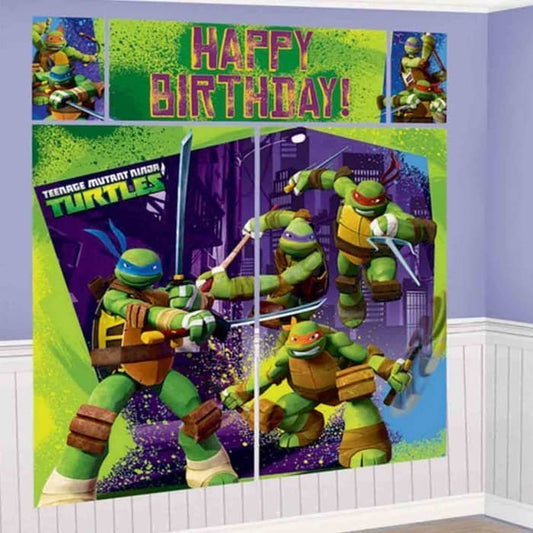 Teenage Mutant Ninja Turtles Scene Setter 5PCS TMNT - NextParty