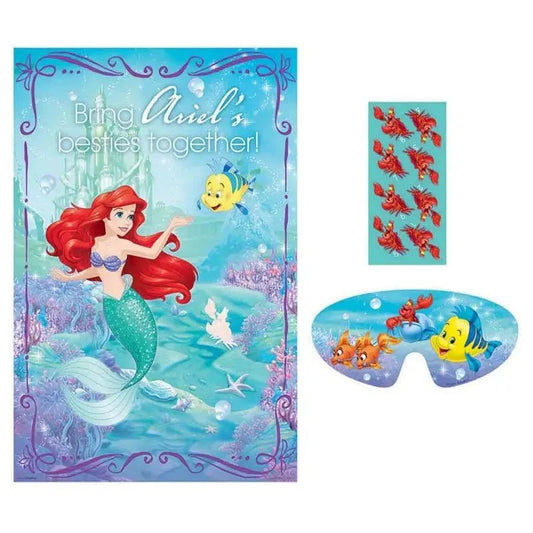 The Little Mermaid Party Blindfold Game Party Activities - NextParty