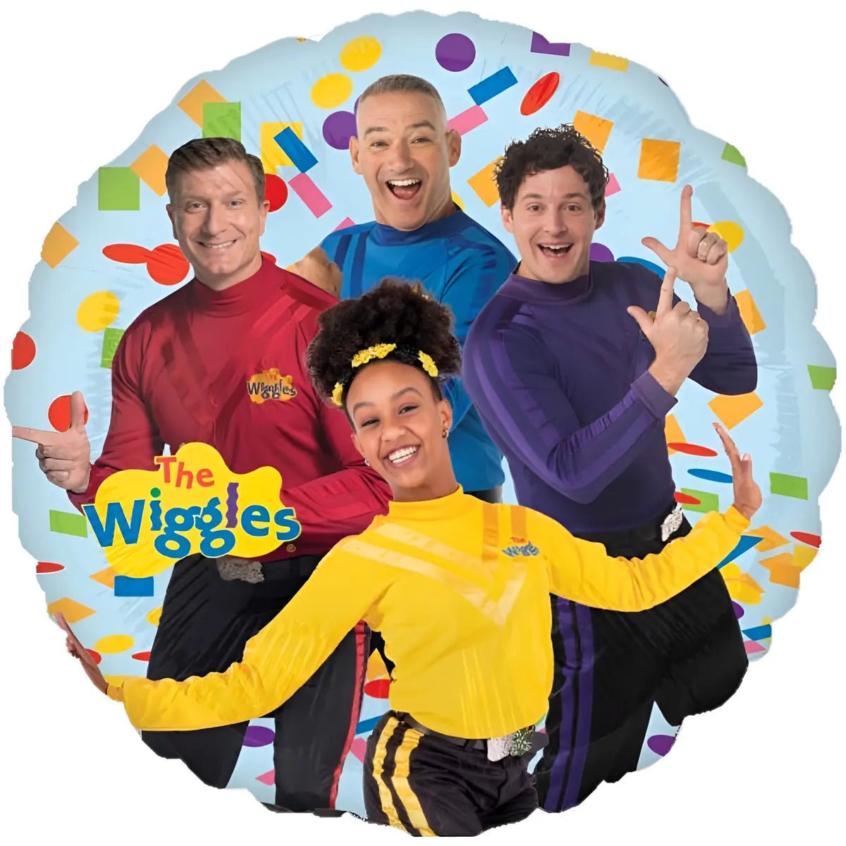 The Wiggles Foil Balloon 43cm (17") Round - NextParty