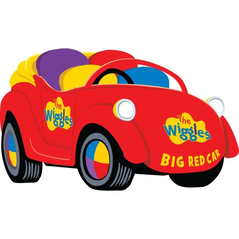 The Wiggles Paper Plates 17cm x 30cm 8pk Car Shape - NextParty