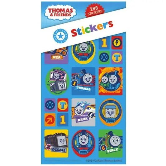 Thomas The Tank Engine Sticker Book 288pk (12 Sheets) Party Favours - NextParty