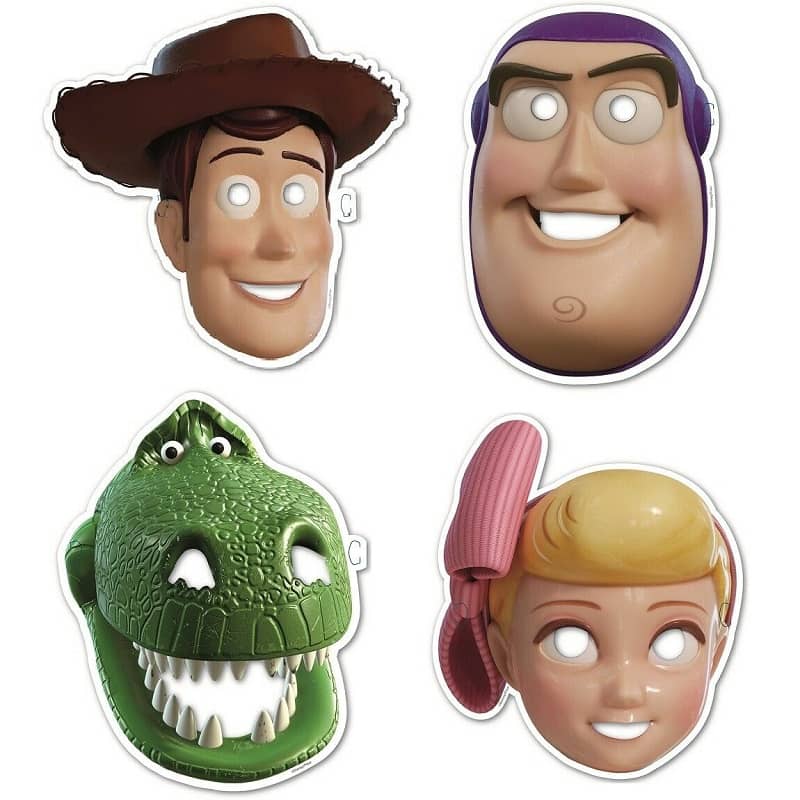 Toy Story Cardboard Masks 8pk Party Accessories - NextParty