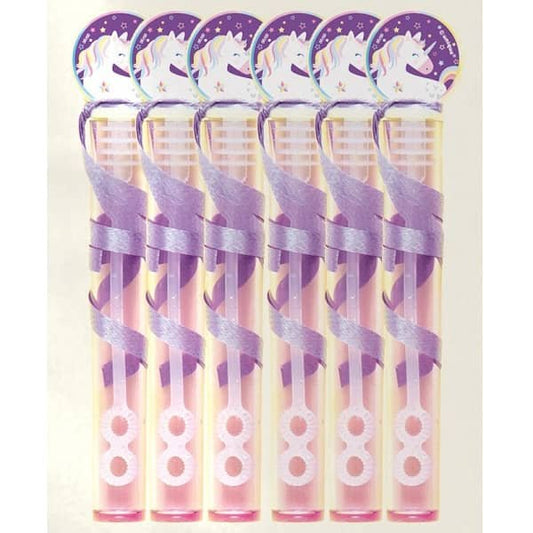 Unicorn Bubbles & Wands 6pk Party Favour - NextParty