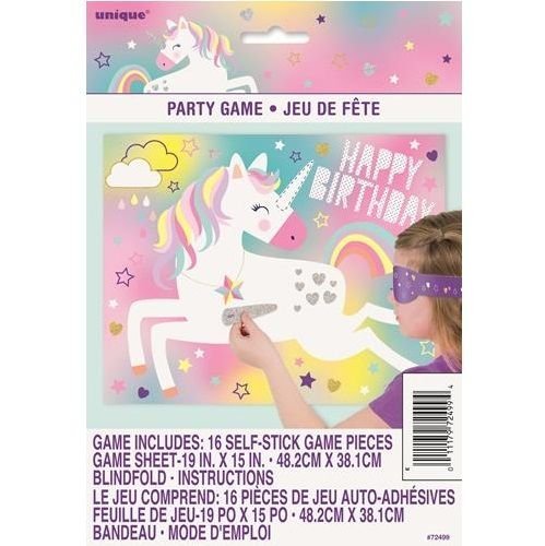 Unicorn Paper Party Blindfold Game - NextParty