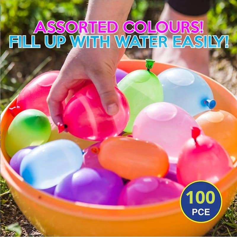 Water Bomb Balloons 100pk Multi - coloured - NextParty