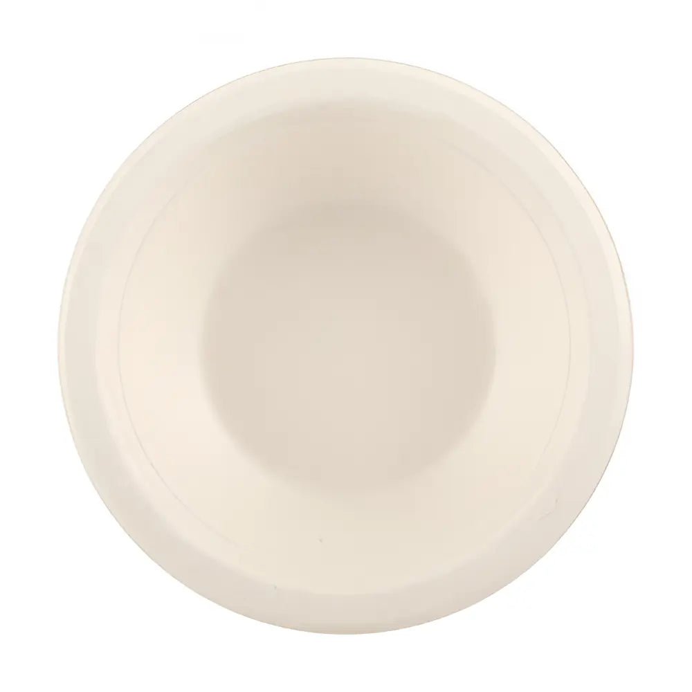 White Sugarcane Medium Bowls 340ml 16cm 50pk - NextParty