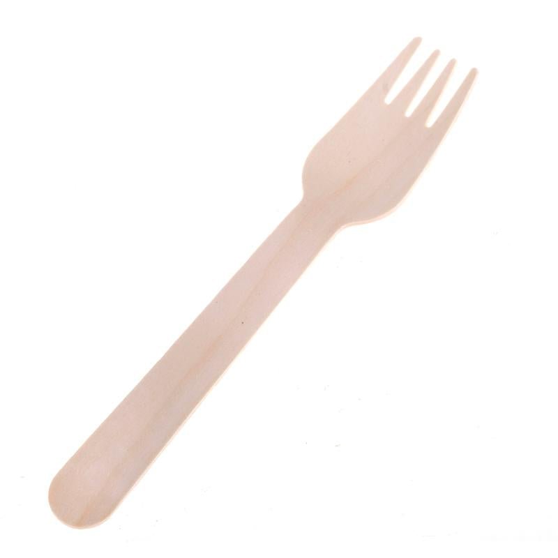 Wooden Forks 50pk Cutlery Pack - NextParty